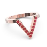 Modern Pave V-Shape Kilaka Band