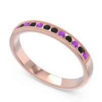 Half Eternity Milgrain Channel Set Tulita Band