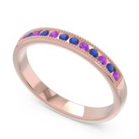 Half Eternity Milgrain Channel Set Tulita Band