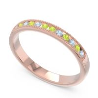 Half Eternity Milgrain Channel Set Tulita Band