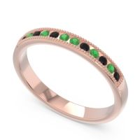 Half Eternity Milgrain Channel Set Tulita Band
