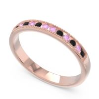 Half Eternity Milgrain Channel Set Tulita Band