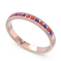 Half Eternity Milgrain Channel Set Tulita Band