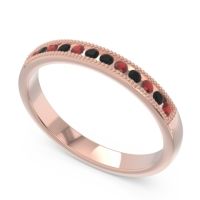 Half Eternity Milgrain Channel Set Tulita Band