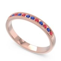 Half Eternity Milgrain Channel Set Tulita Band
