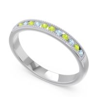 Half Eternity Milgrain Channel Set Tulita Band