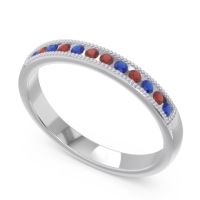 Half Eternity Milgrain Channel Set Tulita Band
