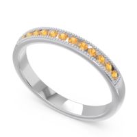 Half Eternity Milgrain Channel Set Tulita Band