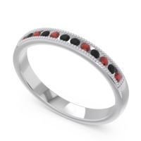 Half Eternity Milgrain Channel Set Tulita Band