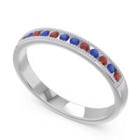 Half Eternity Milgrain Channel Set Tulita Band