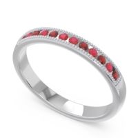 Half Eternity Milgrain Channel Set Tulita Band