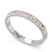 Half Eternity Milgrain Channel Set Tulita Band