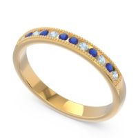 Half Eternity Milgrain Channel Set Tulita Band