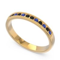 Half Eternity Milgrain Channel Set Tulita Band