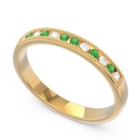 Half Eternity Milgrain Channel Set Tulita Band