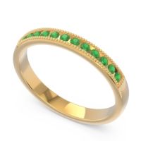 Half Eternity Milgrain Channel Set Tulita Band