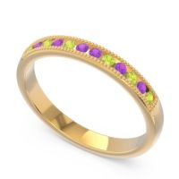 Half Eternity Milgrain Channel Set Tulita Band
