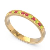 Half Eternity Milgrain Channel Set Tulita Band