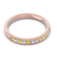 Half Eternity Milgrain Channel Set Tulita Band
