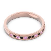 Half Eternity Milgrain Channel Set Tulita Band