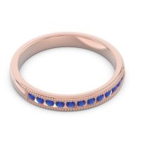 Half Eternity Milgrain Channel Set Tulita Band