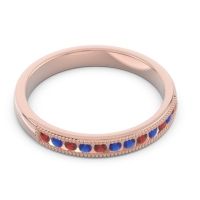 Half Eternity Milgrain Channel Set Tulita Band