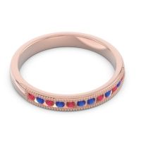 Half Eternity Milgrain Channel Set Tulita Band