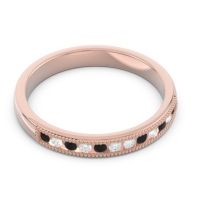 Half Eternity Milgrain Channel Set Tulita Band