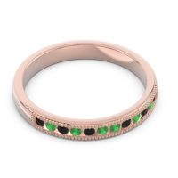Half Eternity Milgrain Channel Set Tulita Band