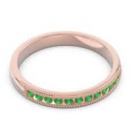 Half Eternity Milgrain Channel Set Tulita Band