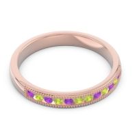 Half Eternity Milgrain Channel Set Tulita Band