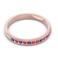 Half Eternity Milgrain Channel Set Tulita Band