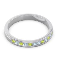Half Eternity Milgrain Channel Set Tulita Band
