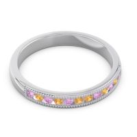 Half Eternity Milgrain Channel Set Tulita Band