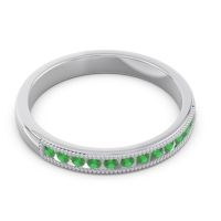 Half Eternity Milgrain Channel Set Tulita Band