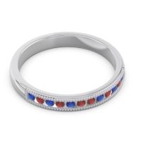 Half Eternity Milgrain Channel Set Tulita Band
