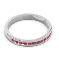 Half Eternity Milgrain Channel Set Tulita Band