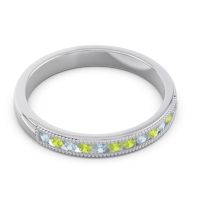 Half Eternity Milgrain Channel Set Tulita Band