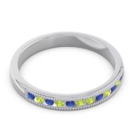 Half Eternity Milgrain Channel Set Tulita Band