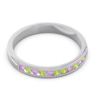 Half Eternity Milgrain Channel Set Tulita Band