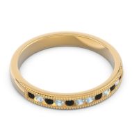 Half Eternity Milgrain Channel Set Tulita Band