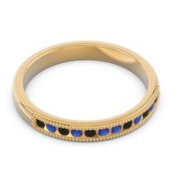 Half Eternity Milgrain Channel Set Tulita Band