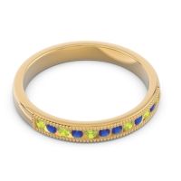 Half Eternity Milgrain Channel Set Tulita Band