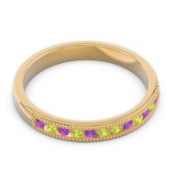 Half Eternity Milgrain Channel Set Tulita Band
