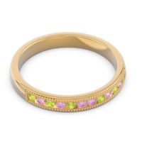 Half Eternity Milgrain Channel Set Tulita Band