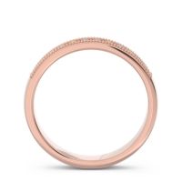 Half Eternity Milgrain Channel Set Tulita Band