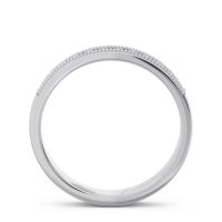 Half Eternity Milgrain Channel Set Tulita Band