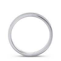 Half Eternity Milgrain Channel Set Tulita Band
