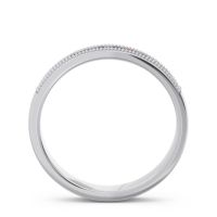 Half Eternity Milgrain Channel Set Tulita Band