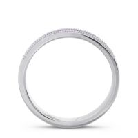 Half Eternity Milgrain Channel Set Tulita Band